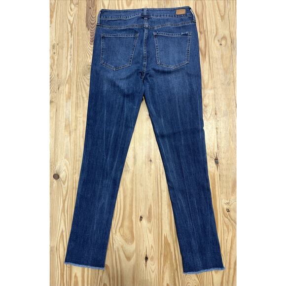 Seven 7 Jeans Womens 6 Weekend Easy Fit Boyfriend Ankle Raw Hem - Picture 2 of 8